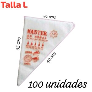 Manga Pastelera Talla L