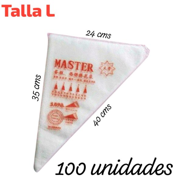 Manga Pastelera Talla L