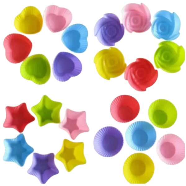 Capacillos en Silicona x 12 unidades