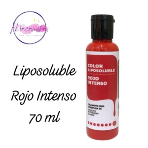 Liposoluble Rojo Intenso x 70 ml