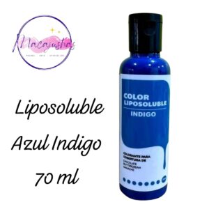 Liposoluble Azul Índigo x 70 ml