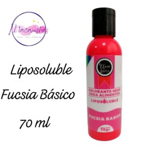 Liposoluble Fucsia Básico x 70 ml