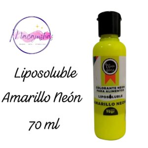 Liposoluble Amarillo Neón x 70 grs