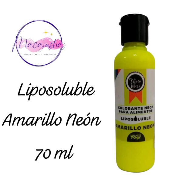 Liposoluble Amarillo Neón x 70 grs