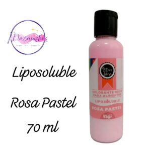 Liposoluble Rosa Pastel x 70 grs