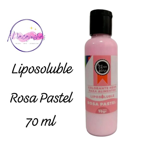Liposoluble Rosa Pastel x 70 grs