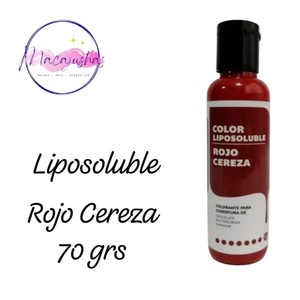 Liposoluble Rojo Cereza x 70 grs