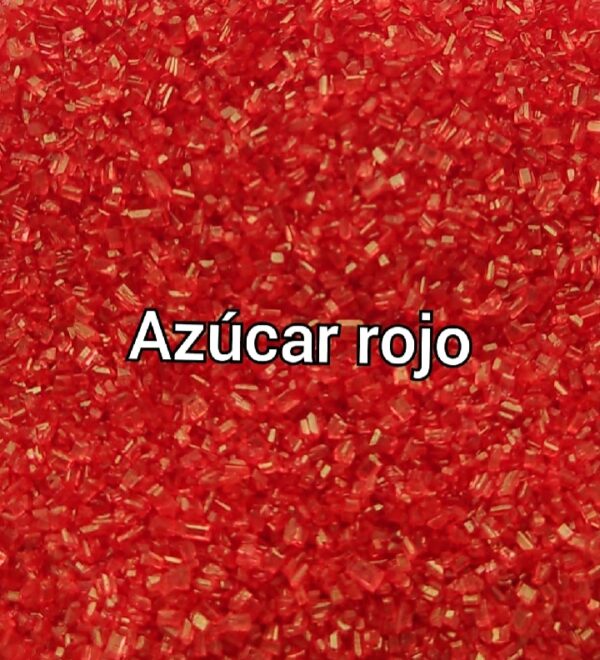 Azúcar Decorativo Rojo x 250 grs
