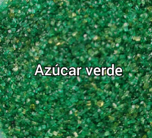 Azúcar Decorativo Verde x 250 grs