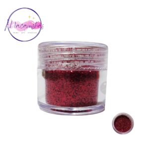 Escarcha Comestible Rojo x 6 grs