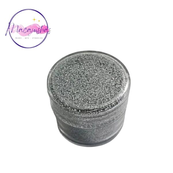 Escarcha Comestible Plateado x 6 grs - Image 2