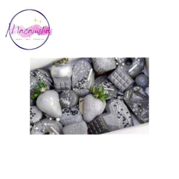 Escarcha Comestible Plateado x 6 grs - Image 4